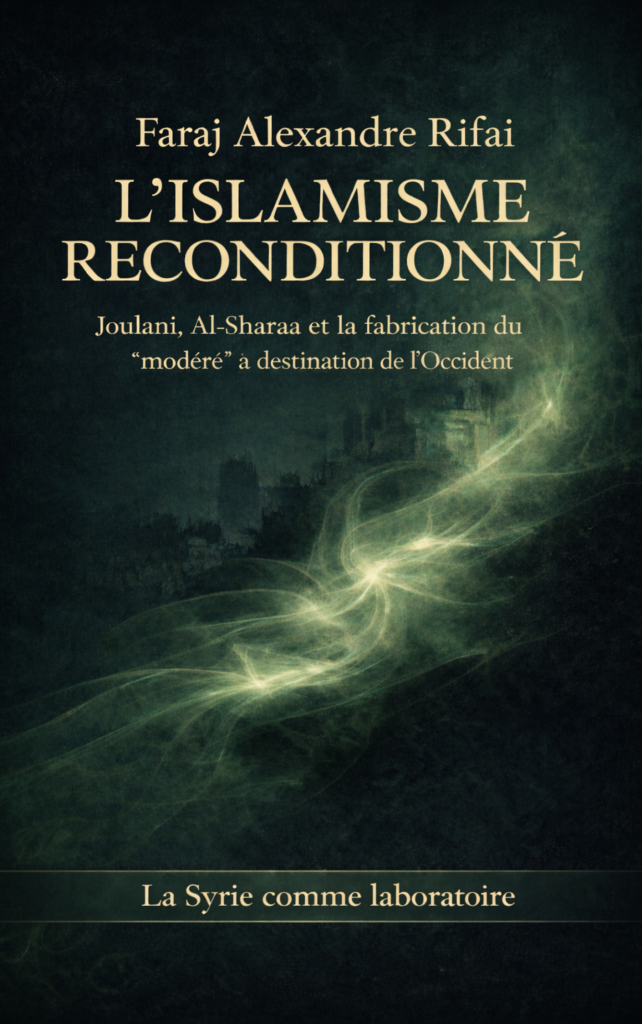 L’ISLAMISME RECONDITIONNÉ: Joulani, Al-Sharaa et la fabrication du “modéré” à destination de l’Occident La Syrie comme laboratoire